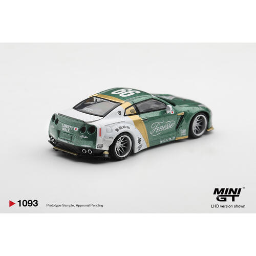 (網店預購) MINI GT Nissan GT-R (R35) LB WORKS Type 1, Custom Ducktail Auto Finesse / Blister Packaging (預計2027年2月發貨)