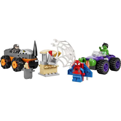 LEGO樂高Spidey Hulk vs. Rhino Truck Showdown 10782