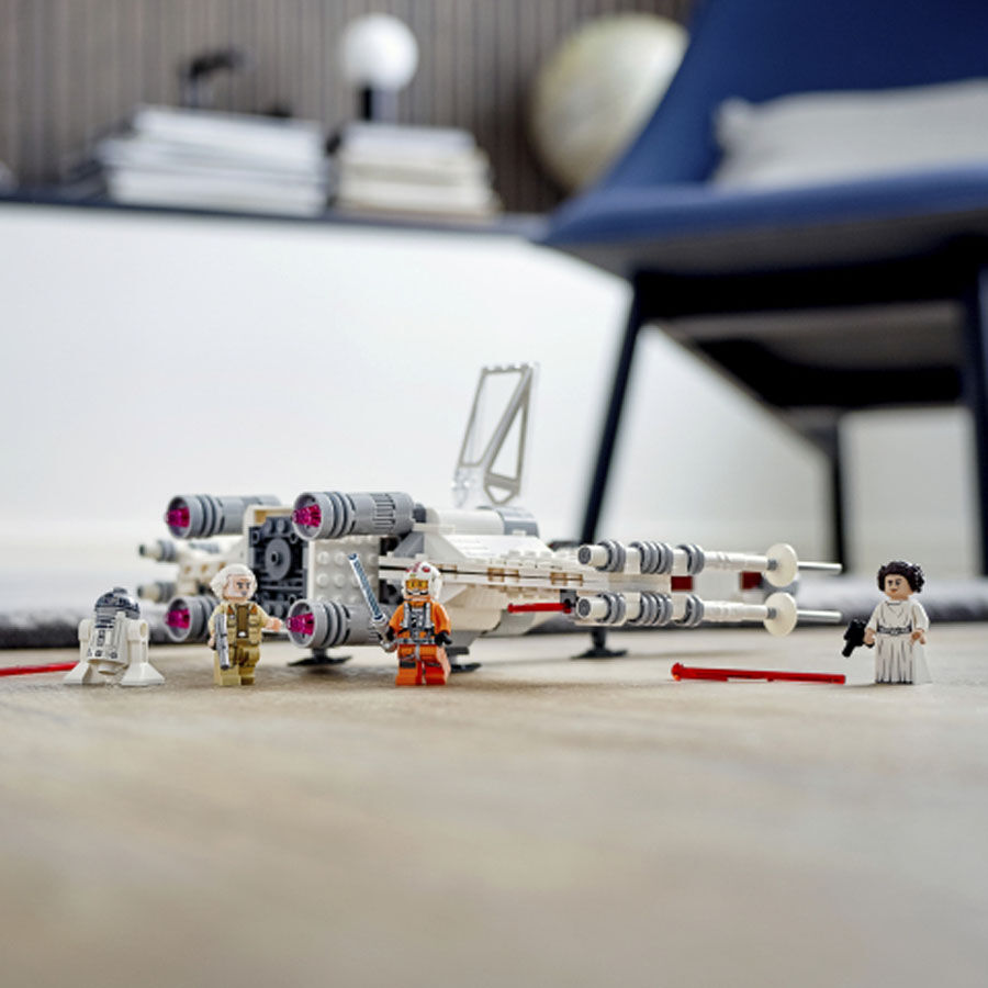 x wing lego luke