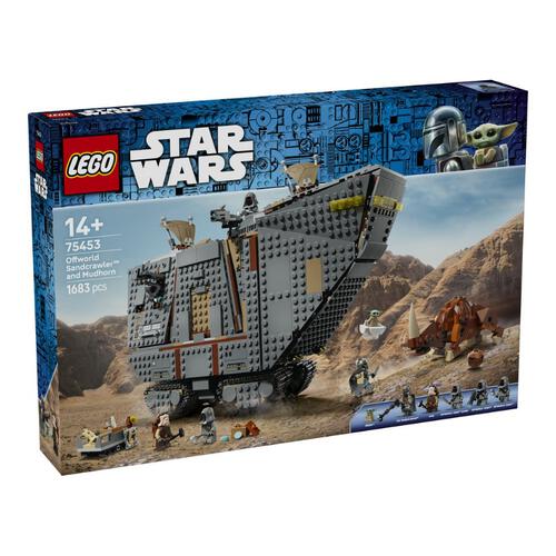 LEGO樂高星球大戰系列 Offworld 沙履車和 Mudhorn