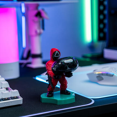 Netflix魷魚游戲三角形士兵迷你手機支架