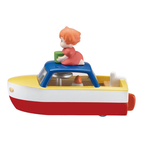 Tomica多美 車仔 吉卜力工作室 岸山的波兒蒸汽船