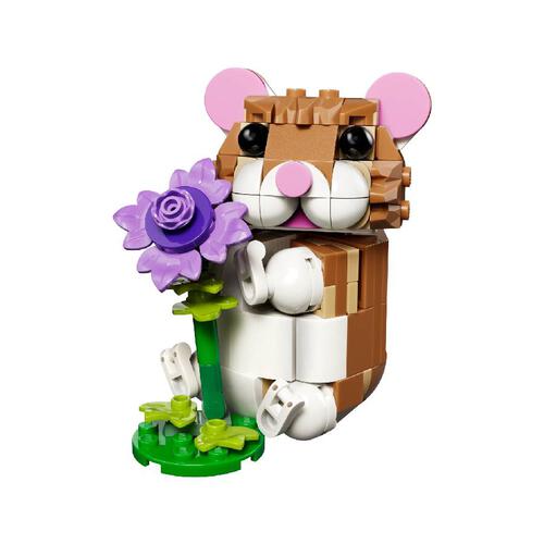 LEGO樂高創意系列 可愛倉鼠和花朵 31376