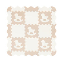 Baby Star 9塊裝動物併接遊戲地墊 - 白馬