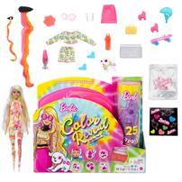 Barbie Color Reveal Totally Neon Fashions Doll and Accessories - Assorted