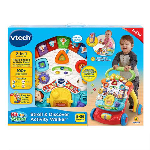 Vtech 2-In-1 Sit-To-Stand Activity Walker