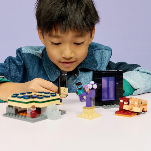 LEGO樂高創世神系列 地獄和終界傳送門之旅 21584