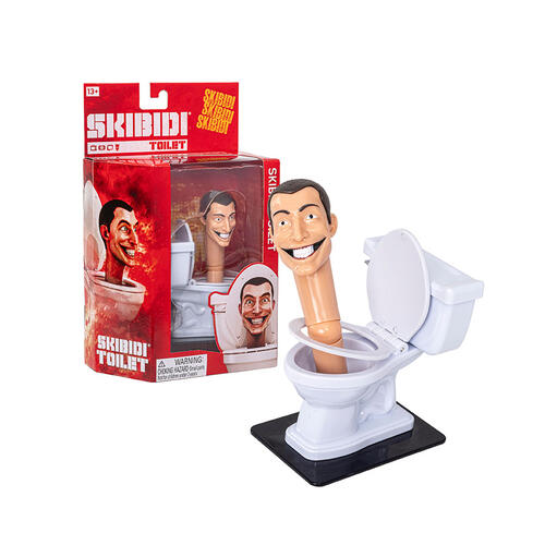 Skibidi Toilet 6吋豪華可動模型公仔第2彈 - 隨機發貨