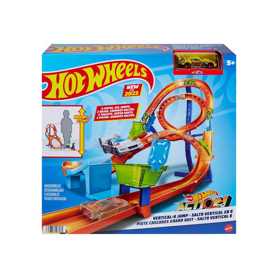Jumping toy with 2025 figure 8
