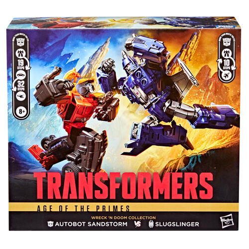 Transformers變形金剛 Age of the Primes 毀滅破壞系列博派沙暴對決吊索