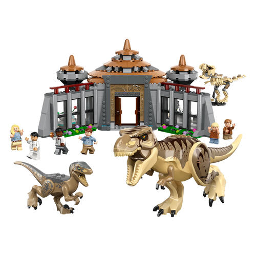 LEGO Jurassic World Visitor Center: T. rex & Raptor Attack 76961