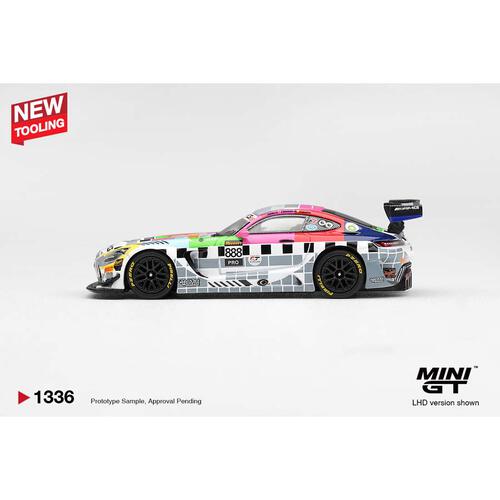 (網店預購) MINI GT Mercedes-AMG GT3 #888 Mercedes-AMG Team GMR Meguiar&acute;s Bathurst 12 Hour 2025/ Blister Packaging (預計2026年11月發貨)