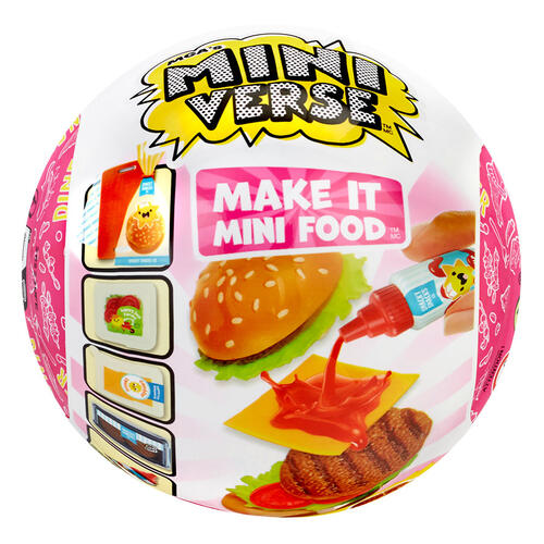 MGA's Miniverse - Make It Mini Foods: Diner (Series 3A) Single Pack - Assorted