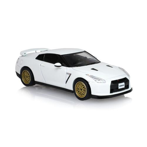 GreenLight 2007 Nissan GTR with Custom Wheels - Pearl White - Tokyo Torque