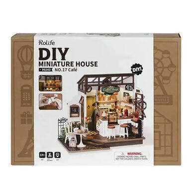 Robotime Rolife No.17 Cafe