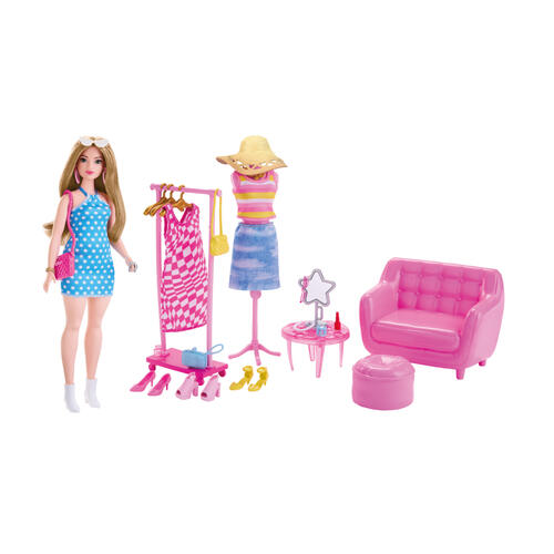 Barbie芭比 衣櫥套裝組合