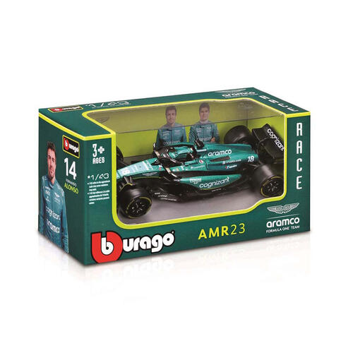 Bburago比美高 1:43 奧斯頓.馬田 F1 Amr23