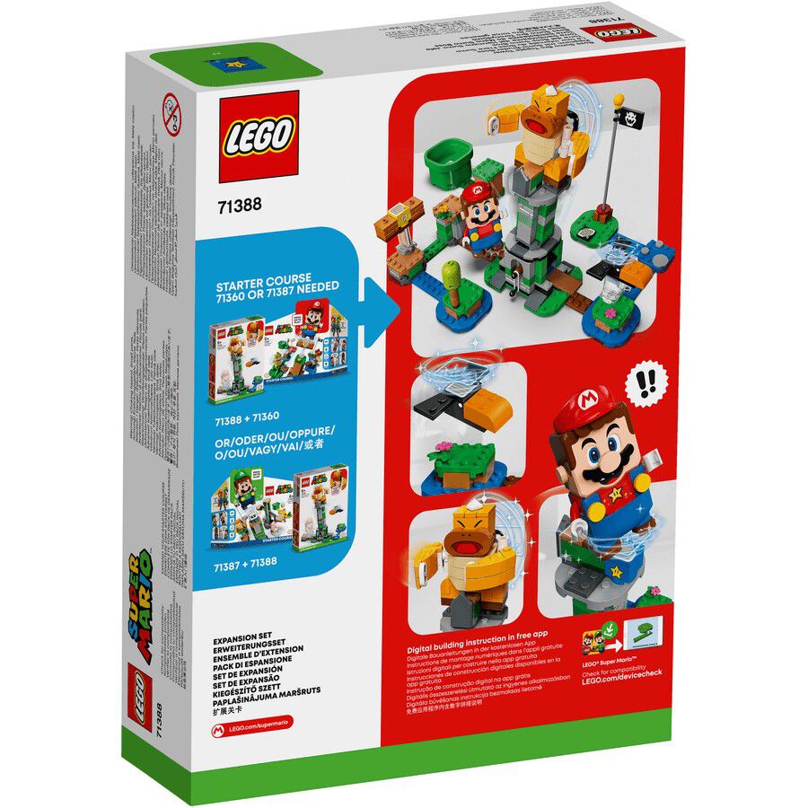 Lego mario on sale all bosses