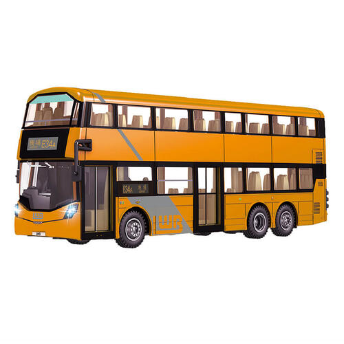 Konsept 1:43 LWB Rc Double Decker Bus Volvo B8L (Orange)