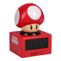 Paladone Super Mario Super Mushroom Icon Alarm Clock