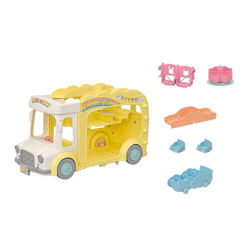Sylvanian Families森林家族 幼稚園彩虹繽紛校巴
