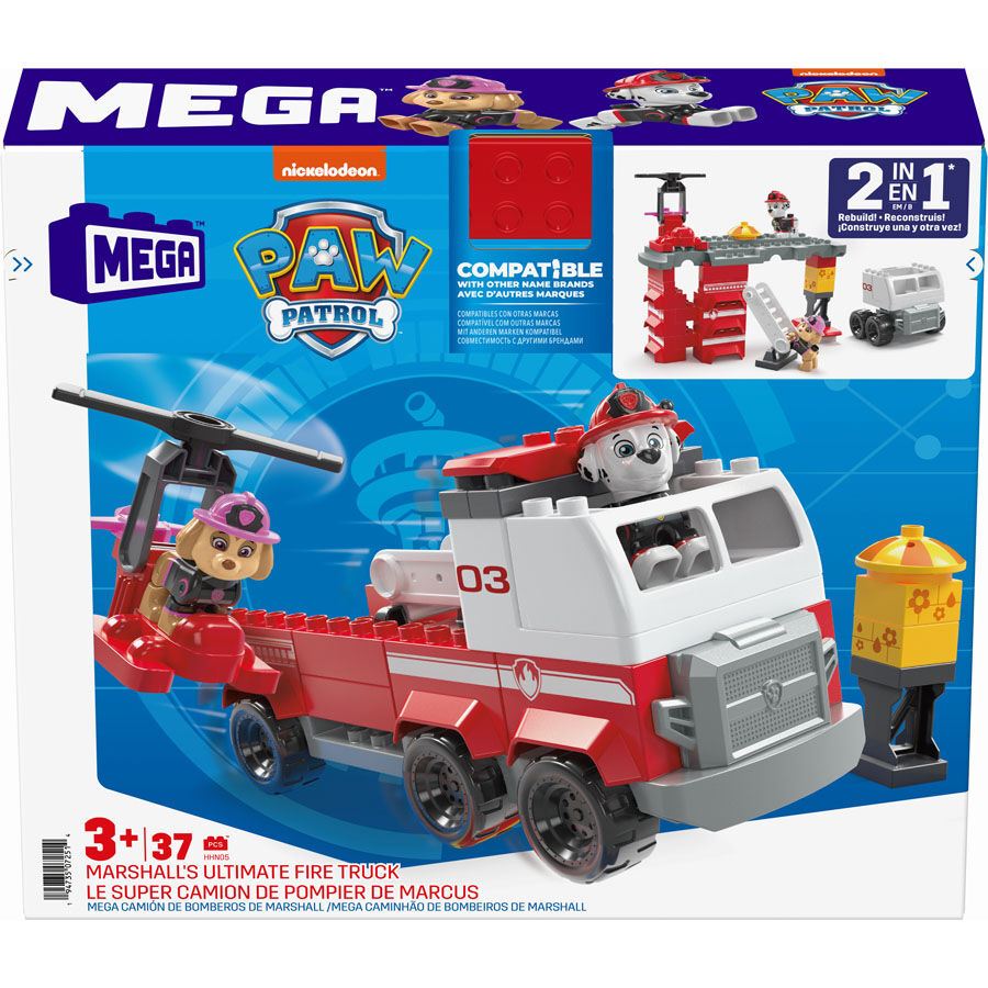 Mega Bloks美高積木汪汪隊立大功的終極消防車| 香港玩具“反”斗城官方