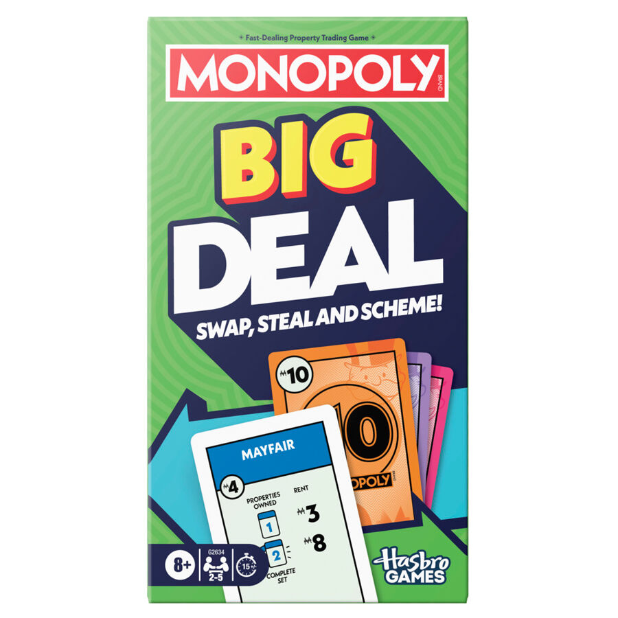 Monopoly Big Deal Card Game (English Version) | Toys”R”Us – Hong Kong