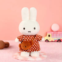 Miffy米菲 波點毛絨公仔