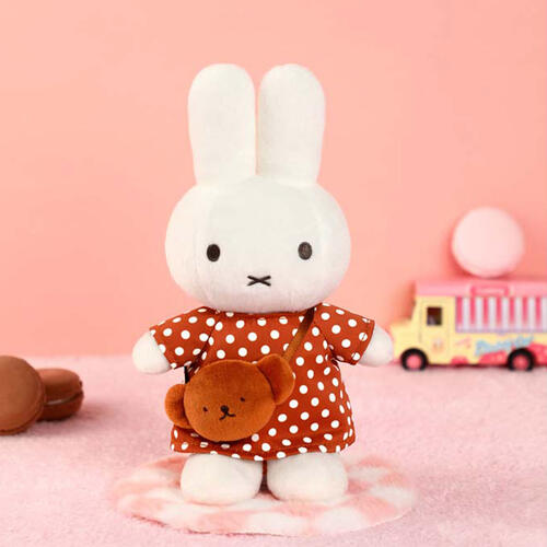 Miffy米菲 波點毛絨公仔