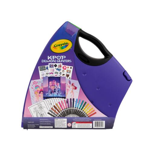 Crayola K-Pop Demon Hunters Wave Art Case