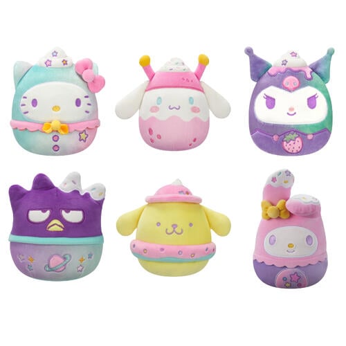 Squishmallows Sanrio 8吋夢幻系列毛絨公仔 - 隨機發貨