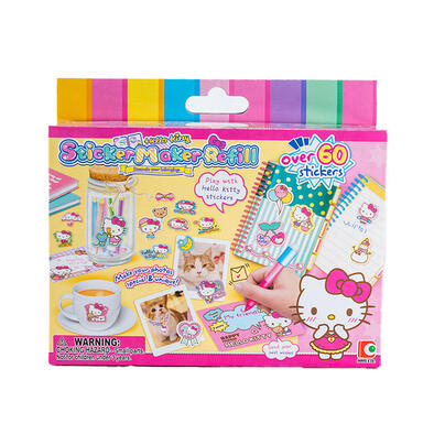 Hello Kitty吉蒂貓 DIY創意貼紙機補充裝
