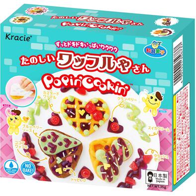 Kracie Foods Popin' Cookin' Fun Waffle DIY Candy