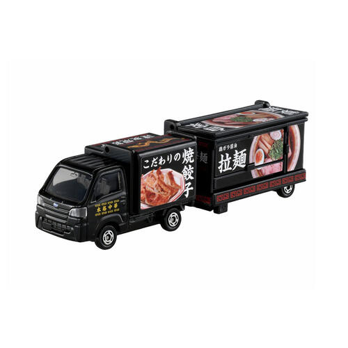 Tomica No. 142 Subaru Samber Kitchen Trailer