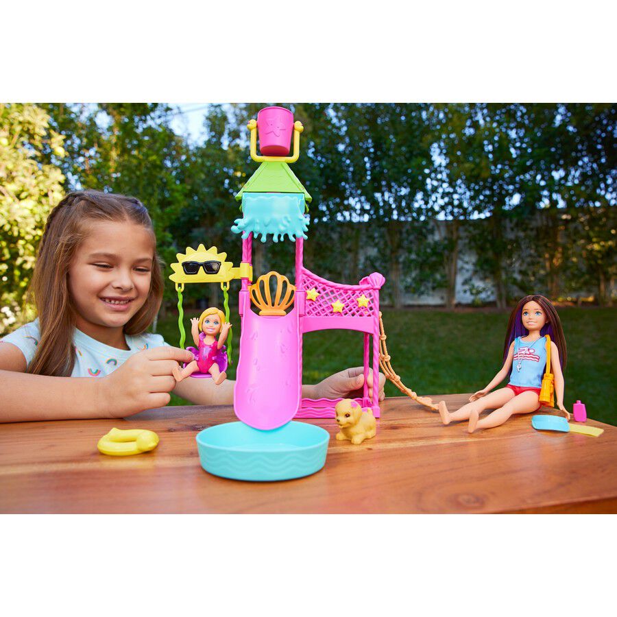 Barbie Skipper First Job Waterpark Playset With Doll Toys R Us Hong Kong Official Website