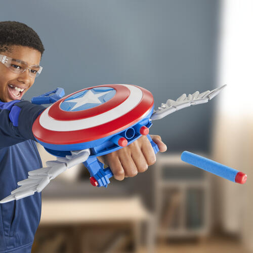 Marvel Studios Captain America Brave New World NERF Skyshot Blaster