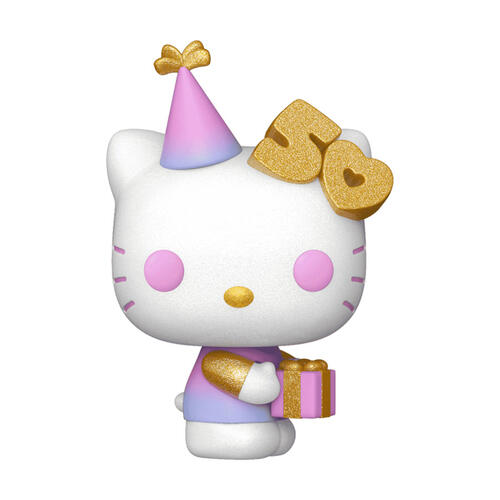 Funko Pop! Sanrio吉蒂貓50周年 &ndash;吉蒂貓金色禮物裝飾