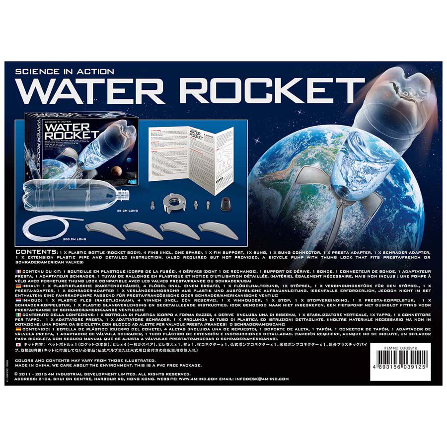 4m water rocket