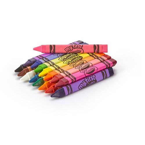 Crayola繪兒樂 可水洗三角蠟筆16支裝