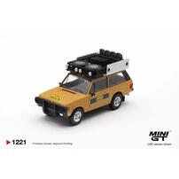  (Pre-order) MINI GT Range Rover 1981 Camel Trophy Sumatra K.Stoppa & A.Valldorf /Blister Packaging (Expected July 2026)