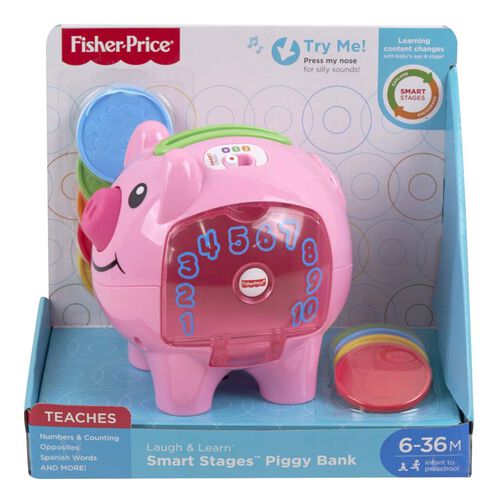 FisherPrice Laugh & Learn Smart Stages Piggy Bank Toys"R"Us Hong