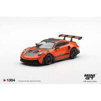 (網店預購) MINI GT Porsche 911 (992) Gt3 Rs Weissach Package Gulf Orange/ Blister Packaging (預計2026年10月發貨) 