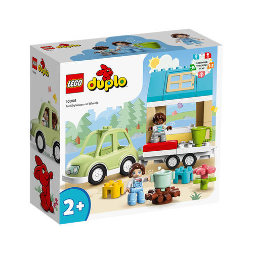LEGO樂高得寶系列 居家小屋流動車 10986