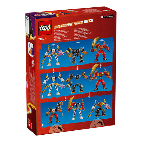 LEGO樂高幻影忍者系列 索拉的科技元素機械人 71807
