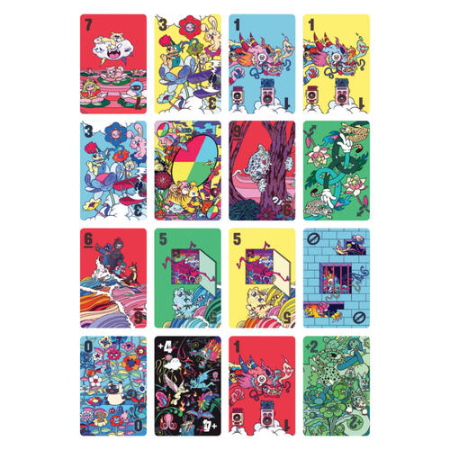 Uno 遊戲咭 藝術家系列 Vexx