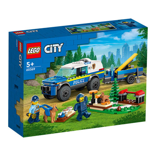 LEGO樂高城市系列 流動警犬訓練車 60369