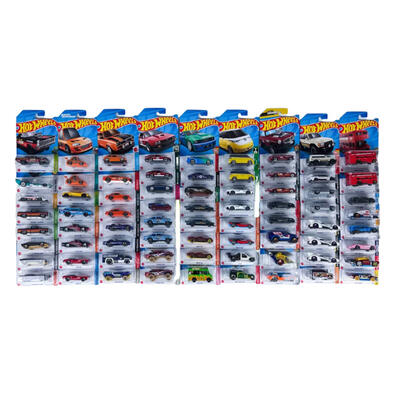 Hot Wheels風火輪 火辣跑車隨機系列 72架裝 (原箱出售) - 隨機發貨
