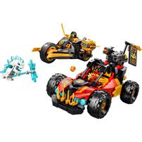 LEGO樂高幻影忍者系列 赤地和阿剛的合體戰車 71864