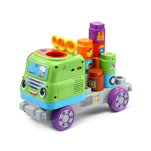 LeapFrog跳跳蛙 互動積木翻斗車