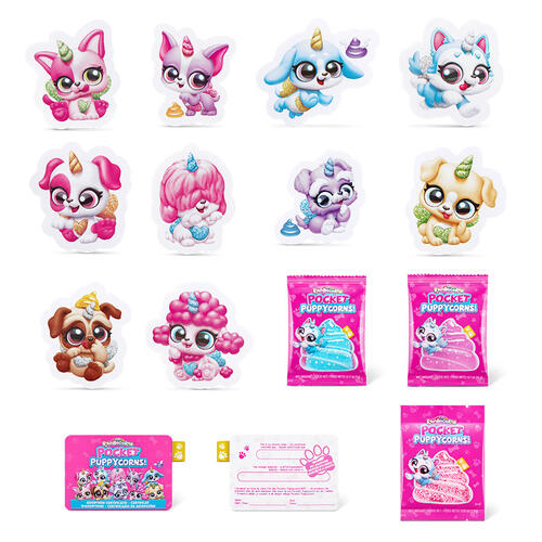 Rainbocorns Pocket Puppycorn Surprise Series Bobble Head Single Pack - Assorted